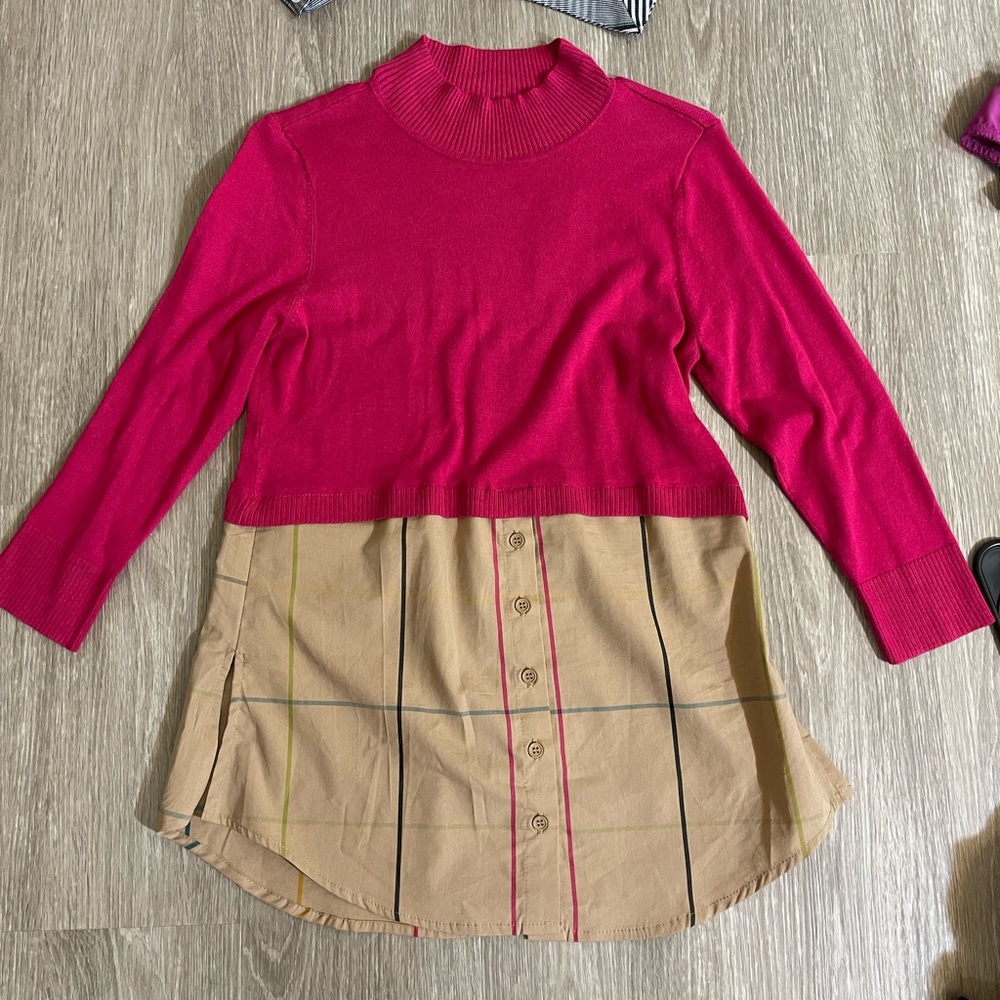 New York and company sweater blouse